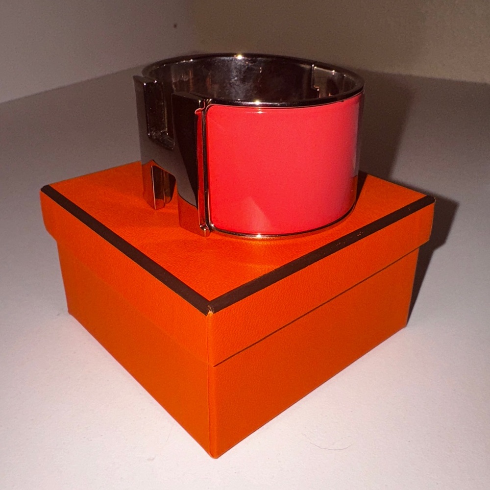 Authentic Hermes H Clic Clac Extra Wide GM - Picture 2 of 8